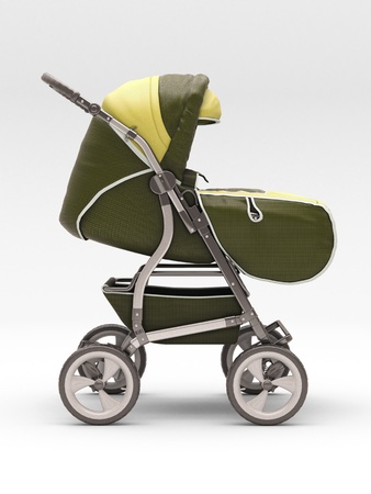 Stroller for babyの写真素材