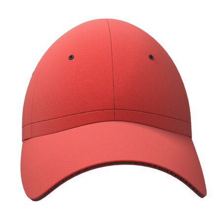 Men's sports cap isolated on white backgroundの写真素材