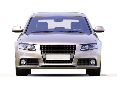 Modern luxury car on a light の写真素材
