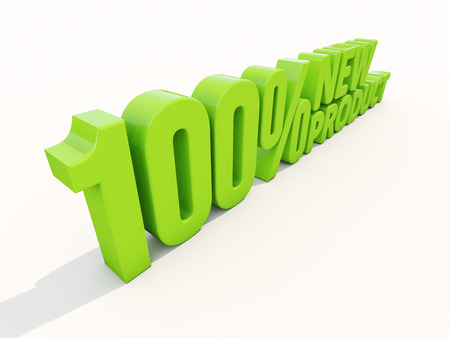 New Product icon on a white background. 3D illustrationの写真素材