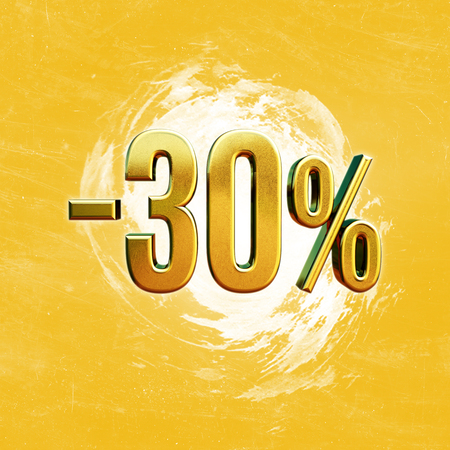 30 Percent Discount, Sale Up to 30%, Retail Image 30% Sale Sign,  Special Offer, Money Smarts...