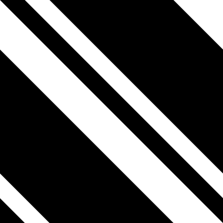 Abstract Black and White Diagonal Striped Seamless Pattern, Vector Parallel Slanting, Oblique Lines Textureのイラスト素材