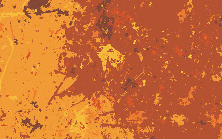 Grunge Urban Vector Texture Template, Dark Messy Dust Overlay Distress Background, Abstract Dotted, Scratched, Vintage Effect with Noise and Grainのイラスト素材
