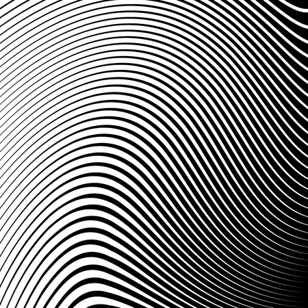 Abstract Vector Background of Wavesのイラスト素材
