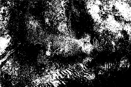 Grunge Urban Vector Texture Template, Dark Messy Dust Overlay Distress Background, Abstract Dotted, Scratched, Vintage Effect with Noise and Grainのイラスト素材