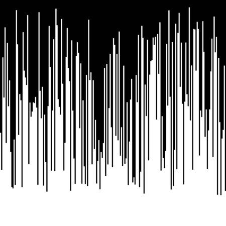 Straight Vertical Variable Width Stripes, Striped Vector Background, Lines Pattern, Hatching Vertically Straight Parallel Gradient Effect, Abstract Fashion Geometric Paint Streaks Layered Illustrationのイラスト素材