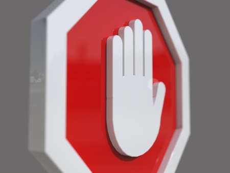 STOPÂ You are Not Allowed Here,Â Roadsign with SymbolÂ for Prohibited Activities, Traffic StopÂ Blocking Sign,Â Prohibition Icon,Â No Entry Signal, RedÂ Warning,Â Not Allowedの写真素材