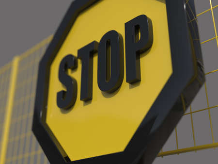 STOPÂ You are Not Allowed Here,Â Roadsign with SymbolÂ for Prohibited Activities, Traffic StopÂ Blocking Sign,Â Prohibition Icon,Â No Entry Signal, RedÂ Warning,Â Not Allowedの写真素材