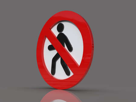 STOPÂ You are Not Allowed Here,Â Roadsign with SymbolÂ for Prohibited Activities, Traffic StopÂ Blocking Sign,Â Prohibition Icon,Â No Entry Signal, RedÂ Warning,Â Not Allowedの写真素材