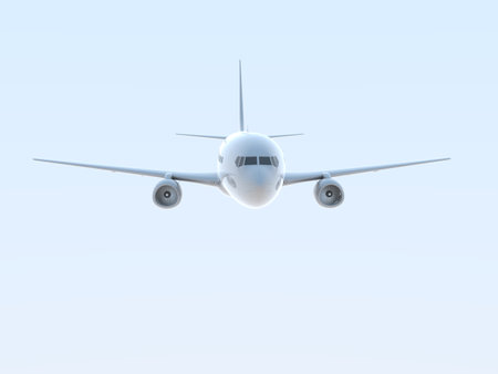 CommercialÂ Passenger Plane in AirÂ in Sky, VacationÂ Travel by Air Transport,Â AirlinerÂ Take OffÂ Flying,Â Aircraft Flight andÂ AviationÂ RouteÂ Airline Sign, Aviation Cargo ServiceÂ 3d Illustrationの写真素材