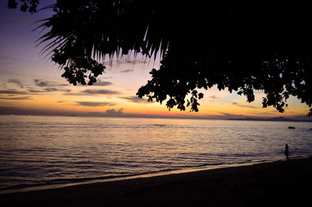 A Sunset at Pattaya Beach