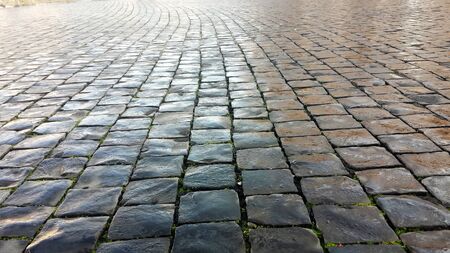 Stone walkwayの写真素材