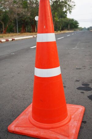 Traffic coneのeditorial素材