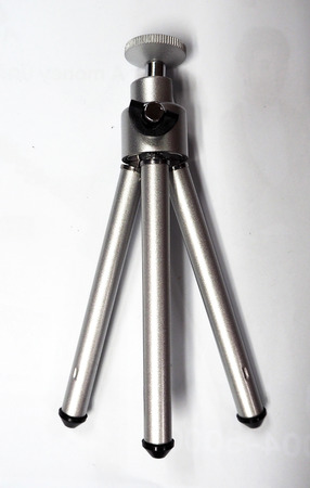 Tripod help you to take photoの写真素材