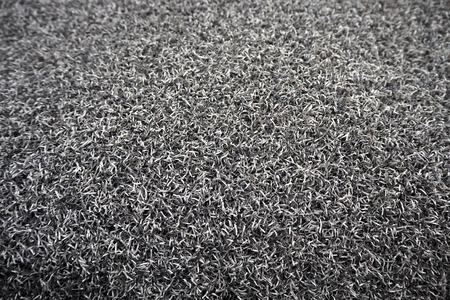 grey colour Wool make textureの写真素材