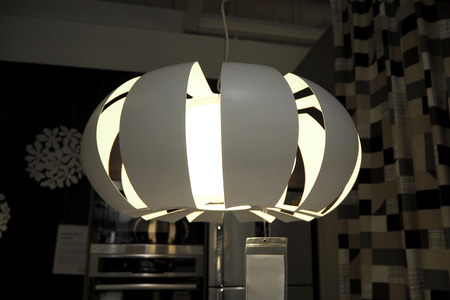 Lamp with different art designの写真素材