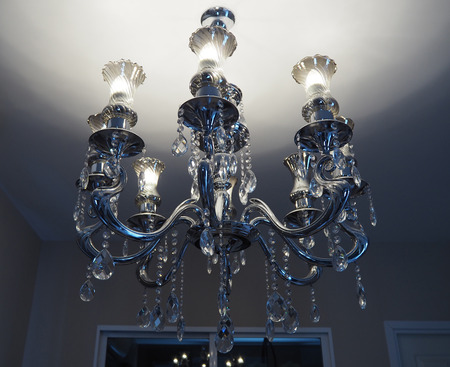 Lamp with different art designの写真素材
