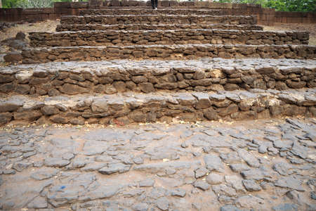 The Old Stone walk wayの写真素材