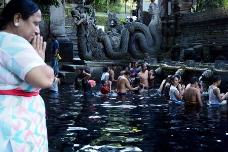 Pura Tirta Umple Bali Indonesiaのeditorial素材