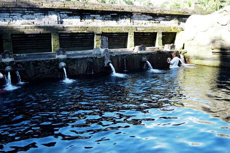 Pura Tirta Umple Bali Indonesiaのeditorial素材