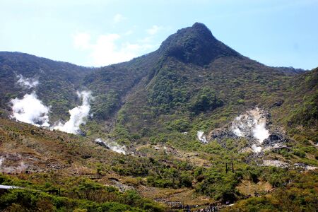 Landscape in the country of Japanの写真素材