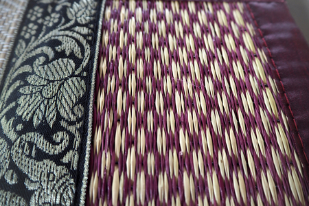 wicker is hand made work it's beautiful and expensiveの写真素材