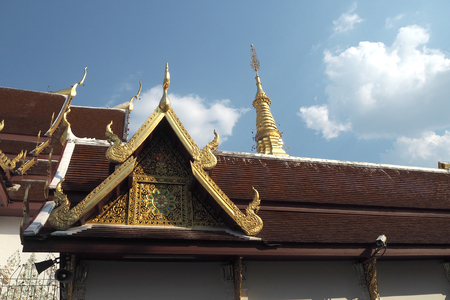 Thai temple look so nice and so beautyfulの写真素材