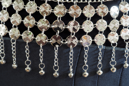 Thai silver belt look so nice and beautyfulの写真素材