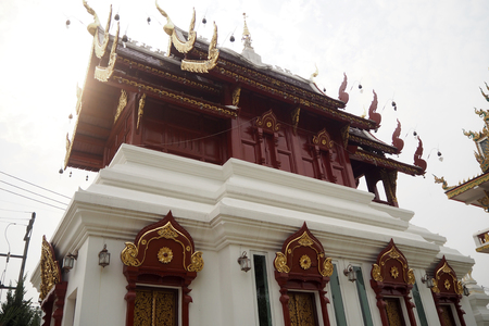 Thai temple look so nice and so beautyfulの写真素材