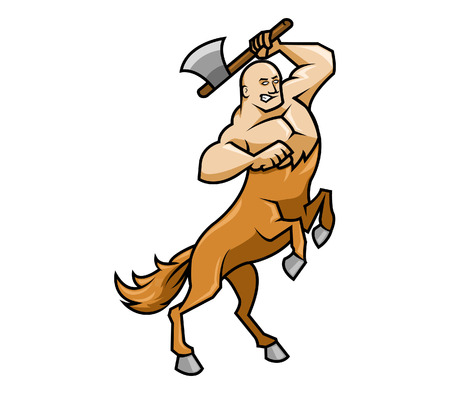 vector illustration of centaurのイラスト素材