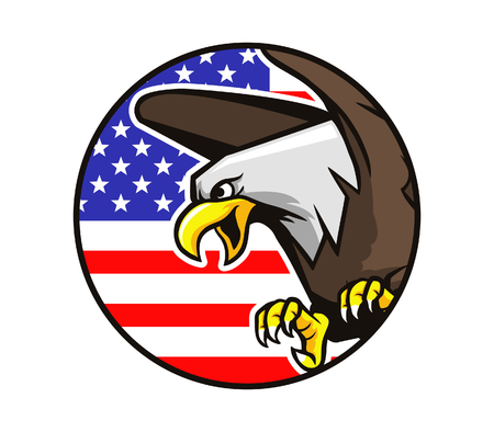 A illustration for independence day themeのイラスト素材