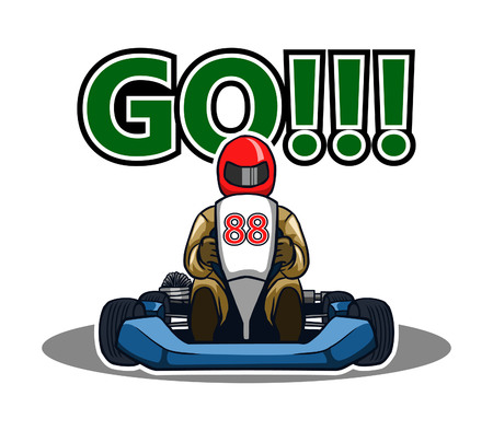 Go Gokart Raceのイラスト素材