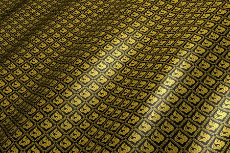 Abstract 3d Thai pattern background.の写真素材