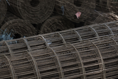 Steel bar for use in construction.の写真素材