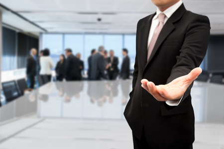 Leader with finding people who are capable.の写真素材