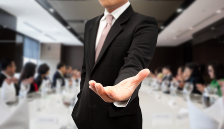 Leader with finding people who are capable.の写真素材