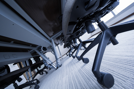 Table and chairs in meeting room.の写真素材