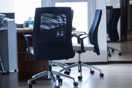 Table and chairs in meeting room.の写真素材