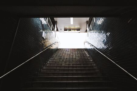 Light at the end of the tunnelの写真素材