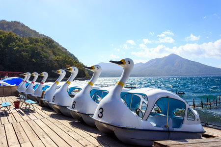 Shikotsu lakeのeditorial素材