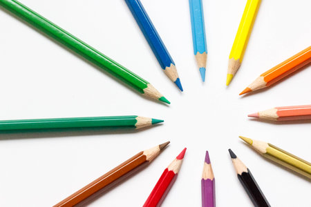 Colored pencilsの写真素材