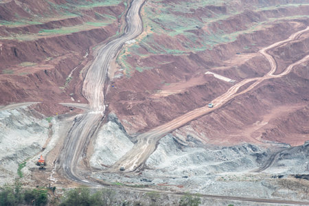 Coal Mine at Mae Moh in Lampang, Thailand