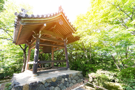 Jojakko-ji temple at Kyoto, Japanのeditorial素材