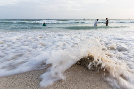 Koh Larn Island Tropical. Best island and famous in Pattaya City. Beautiful beach and popular in Thailand.の写真素材
