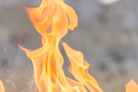 Fire abstract background and texture