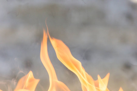 Fire abstract background and texture