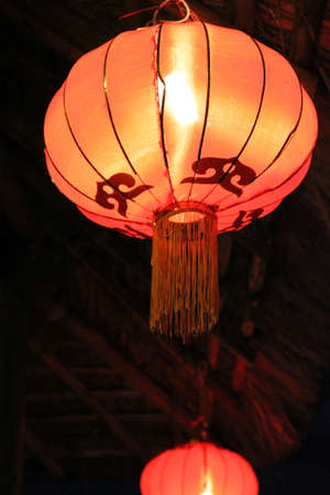 Chinese decorations displayed during Chinese New Yearのeditorial素材