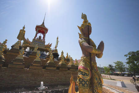 Thailand Buddhist templeの写真素材