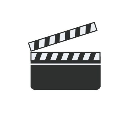 movie making single iconのイラスト素材