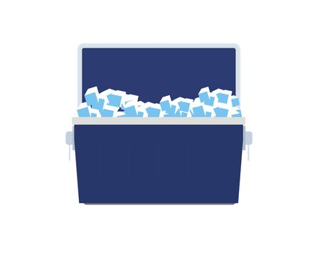 ice box illustrationのイラスト素材